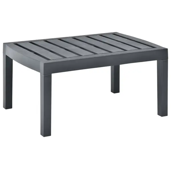 Gossi masa de gradina, antracit, 78 x 55 x 38 cm, plastic