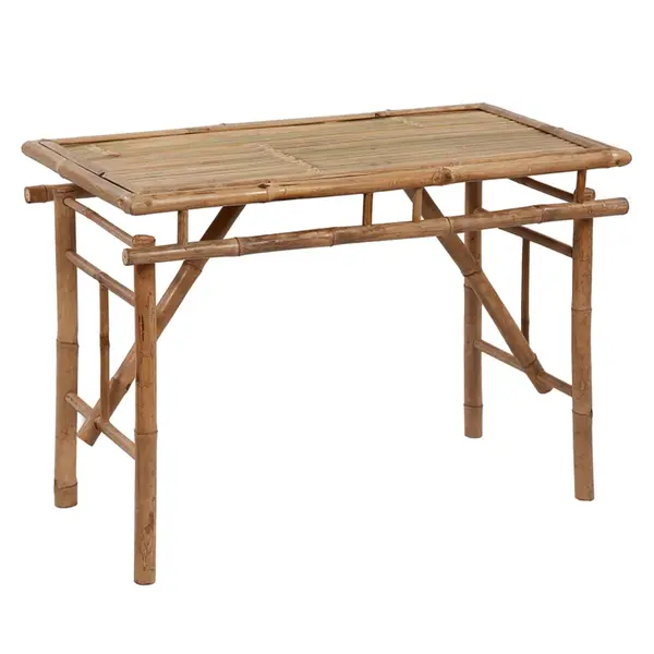 Gossi masa de gradina pliabila, 115x50x75 cm, bambus
