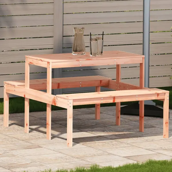 Gossi masa de picnic, 110x134x75 cm, lemn masiv douglas
