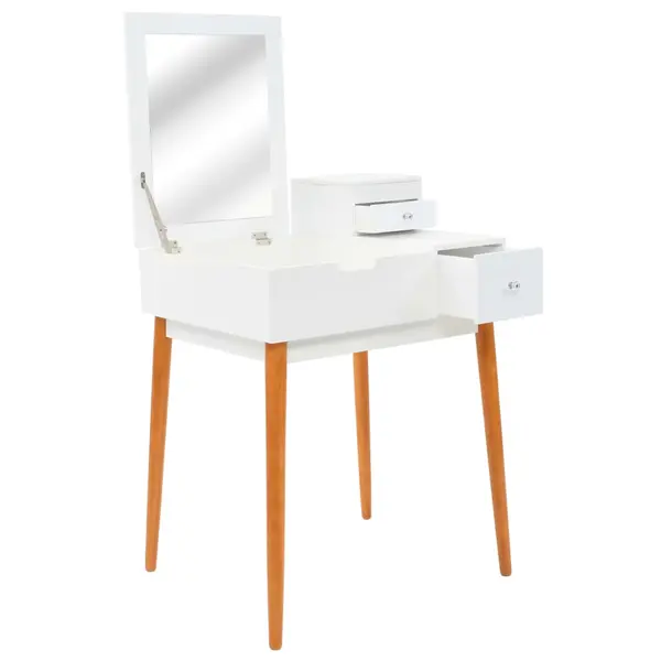 Gossi masa de toaleta cu oglinda, mdf, 60x50x86 cm