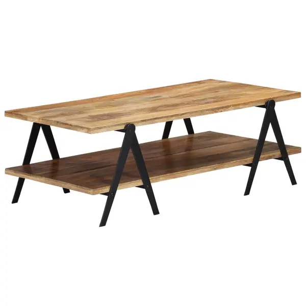 Gossi masuta de cafea, 115 x 60 x 40, lemn masiv de mango