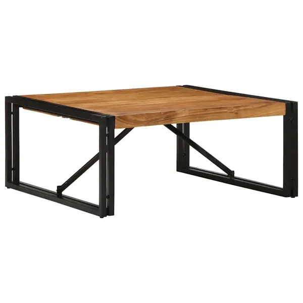 Gossi masuta de cafea 80x80x35 cm din lemn masiv de salcam