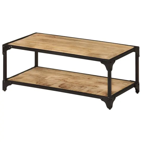 Gossi masuta de cafea, 90x45x35 cm, lemn masiv de mango