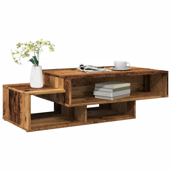 Gossi masuta de cafea, lemn vechi, 105x55x32 cm, lemn prelucrat