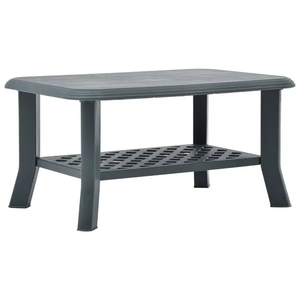 Gossi masuta de cafea, verde, 90 x 60 x 46 cm, plastic