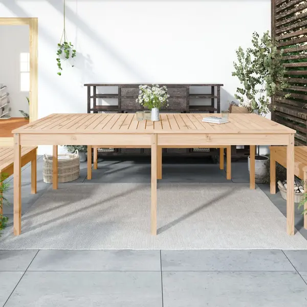 Gossi masuta de gradina, 203,5x100x76 cm, lemn masiv de pin