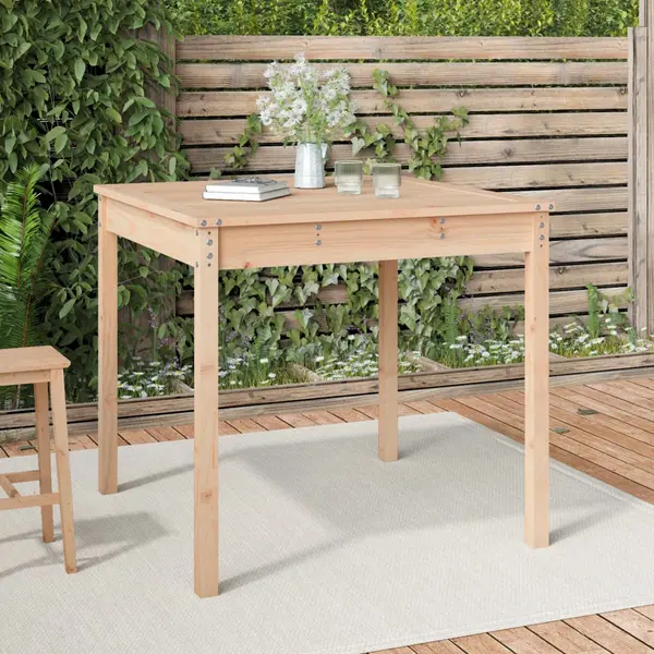 Gossi masuta de gradina, 82,5x82,5x76 cm, lemn masiv de pin
