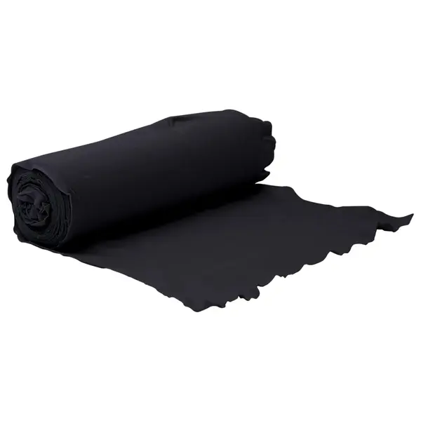 Gossi membrana geotextila, negru, 1 x 150 m, fibra de poliester