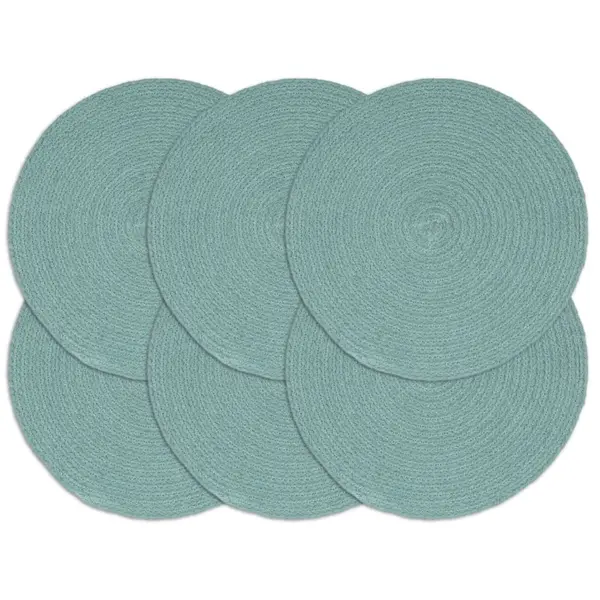 Gossi naproane, 6 buc., verde, 38 cm, iuta, rotund