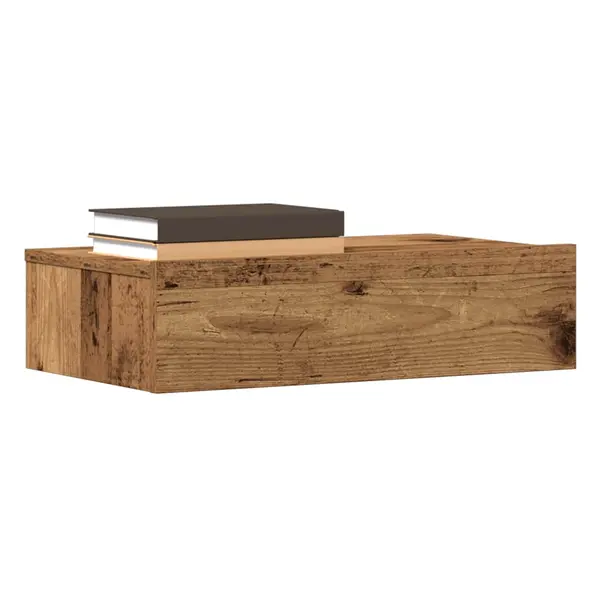 Gossi noptiera lemn vechi 60x35 cm lemn prelucrat