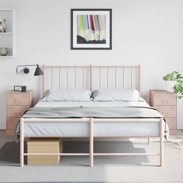 Gossi noptiere, 2 buc., 34,5x39x62 , 34,5x39x62 cm, otel