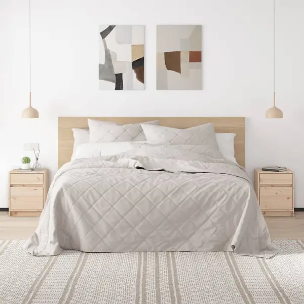 Gossi noptiere, 2 buc., 40x31x50 cm, lemn masiv de pin