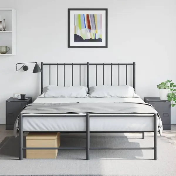 Gossi noptiere, 2 buc., antracit, 34,5x39x44 cm, otel