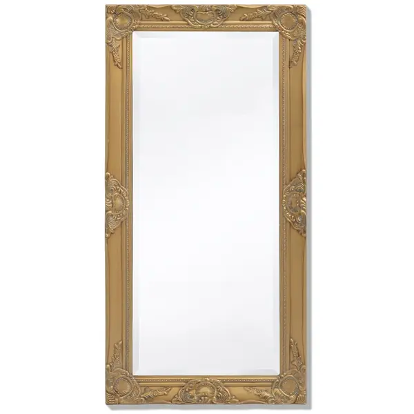Gossi oglinda de perete in stil baroc, 100 x 50 cm, auriu