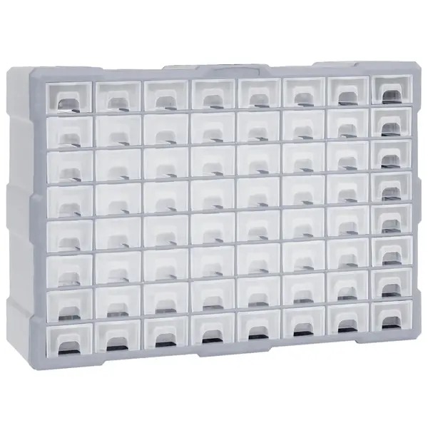 Gossi organizator cu 64 de sertare, 52 x 16 x 37,5 cm