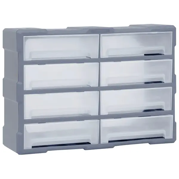 Gossi organizator cu 8 sertare mari, 52x16x37 cm
