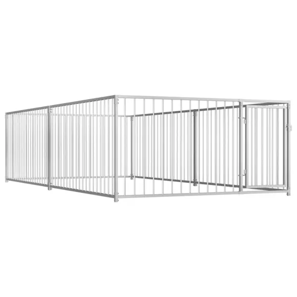 Gossi padoc de caini pentru exterior, 200 x 400 x 100 cm