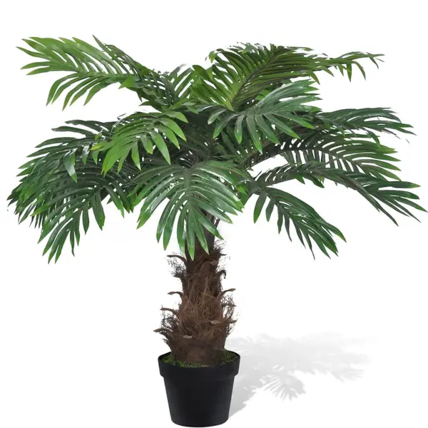 Gossi palmier artificial realist cycus, cu ghiveci, 80 cm