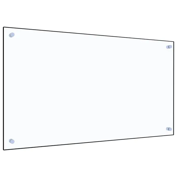 Gossi panou antistropi bucatarie transparent 90x50 cm sticla securiz.