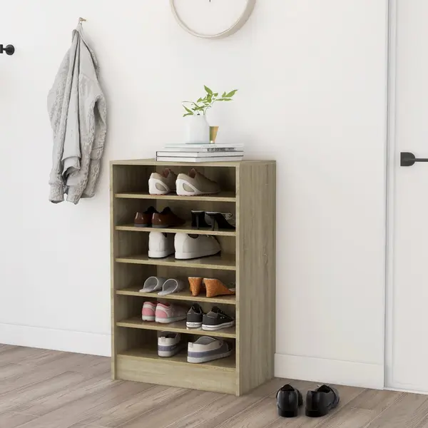 Gossi pantofar, stejar sonoma, 60x35x92 cm, pal
