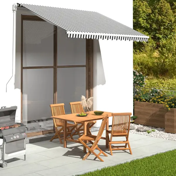 Gossi panza de rezerva copertina, antracit si alb, 3x2,5 m