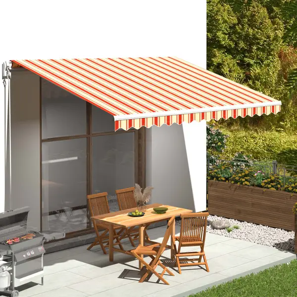 Gossi panza de rezerva copertina, galben si portocaliu, 4,5x3,5 m