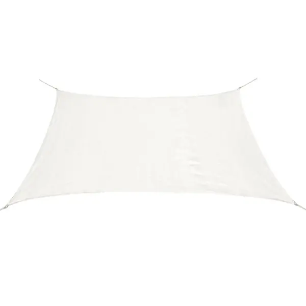 Gossi panza parasolar, alb, 3,6 x 3,6 m, hdpe, patrat
