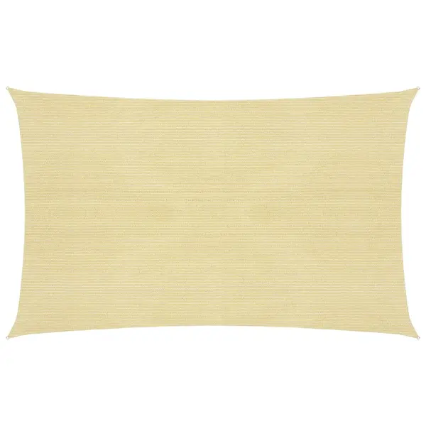 Gossi panza parasolar, bej, 2,5x4,5 m, hdpe, 160 g/m2