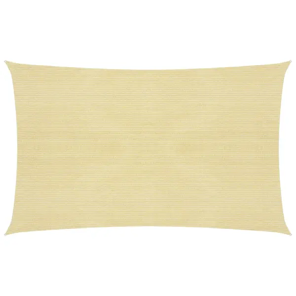Gossi panza parasolar, bej, 3 x 6 m, hdpe, 160 g/m2