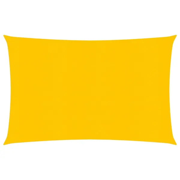 Gossi panza parasolar, galben dreptunghiular 4x5 m, hdpe, 160 g/m2
