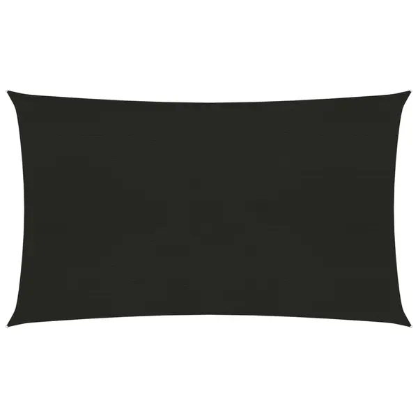 Gossi panza parasolar, negru, 2,5x5 m, hdpe, 160 g/m2