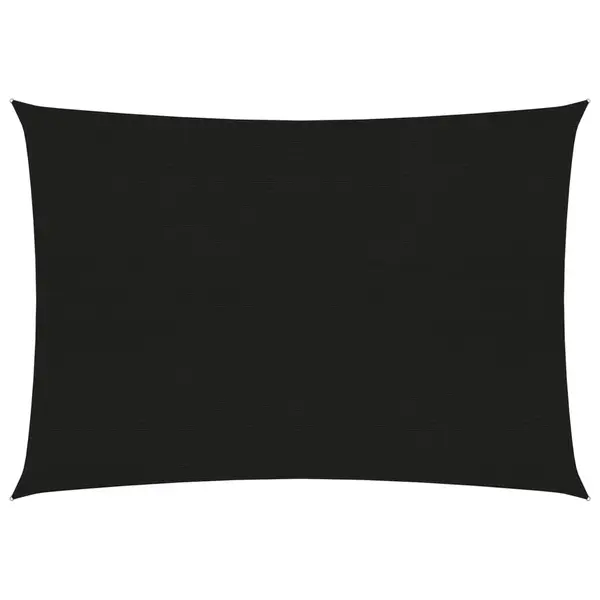 Gossi panza parasolar, negru, 3x4,5 m, hdpe, 160 g/m2