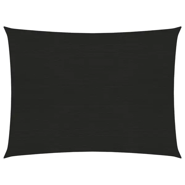 Gossi panza parasolar, negru, 3x4 m, hdpe, 160 g/m2