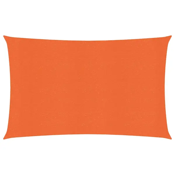 Gossi panza parasolar, portocaliu dreptunghiular 3x5 m hdpe 160 g/m2
