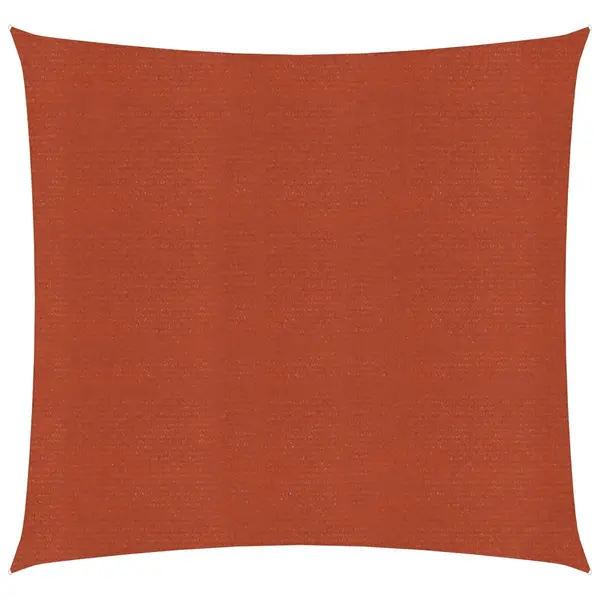 Gossi panza parasolar, teracota, 2,5 x 2,5 m, hdpe, 160 g/m2, patrat