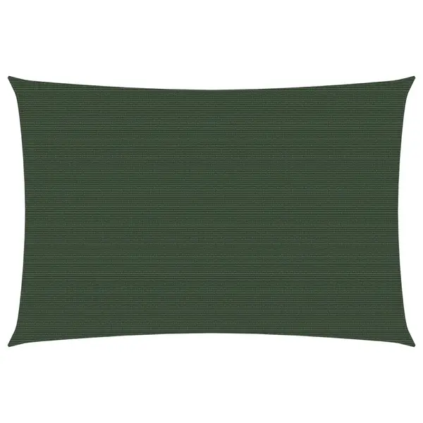 Gossi parasolar, verde inchis, 3x4,5 m, hdpe, 160 g/m2
