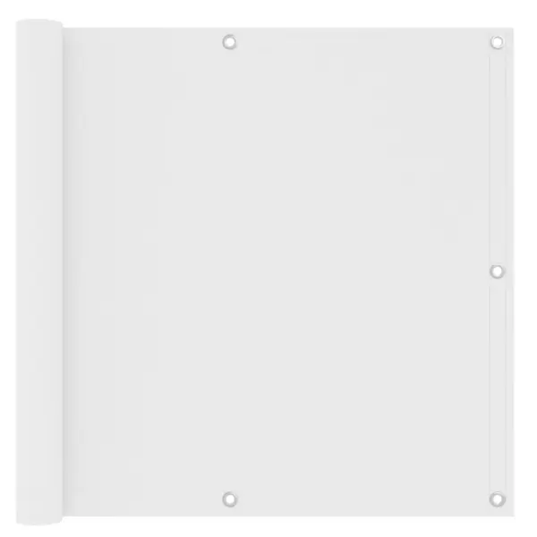 Gossi paravan de balcon, alb, 90 x 300 cm, tesatura oxford