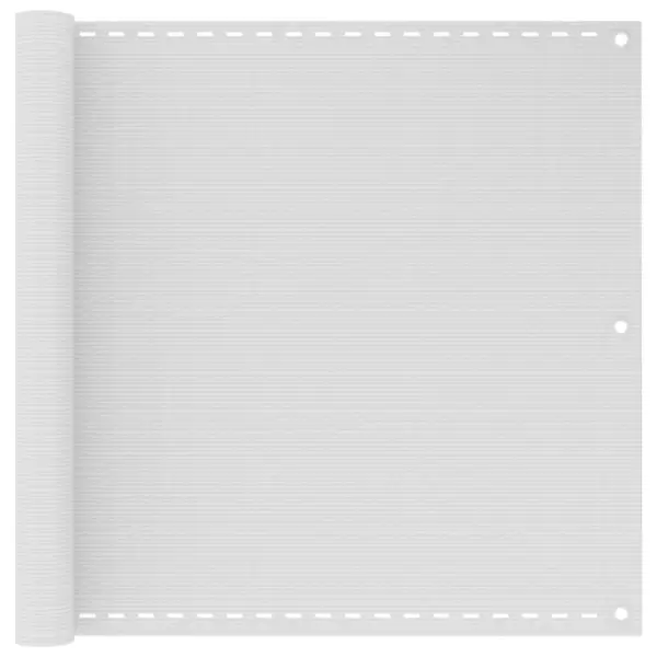 Gossi paravan de balcon, alb, 90x500 cm, hdpe