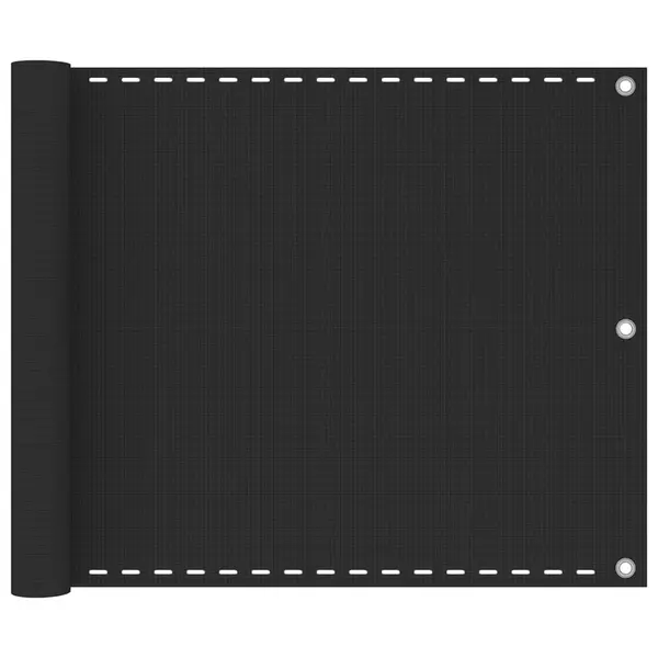 Gossi paravan de balcon, antracit, 75 x 500 cm, hdpe
