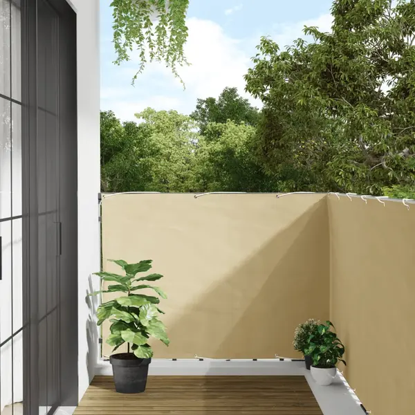 Gossi paravan de balcon, crem, 300x120 cm, pvc
