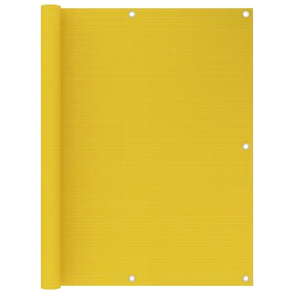 Gossi paravan de balcon, galben, 120 x 400 cm, hdpe