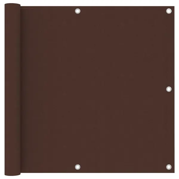 Gossi paravan de balcon, maro, 90x600 cm, tesatura oxford