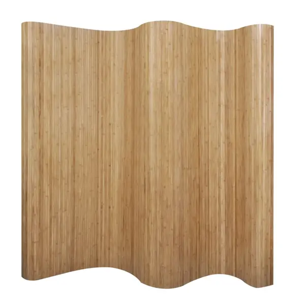 Gossi paravan de camera din bambus, culoare naturala, 250 x 165 cm