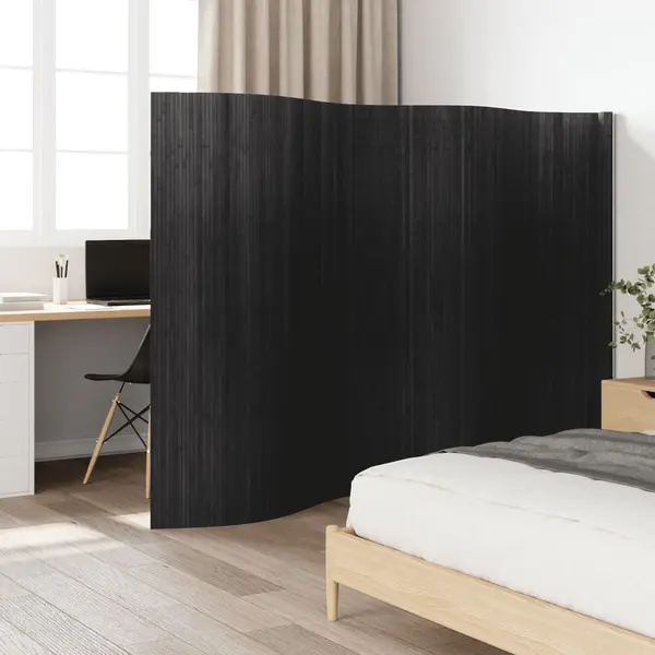 Gossi paravan de camera, gri, 165x400 cm , bambus