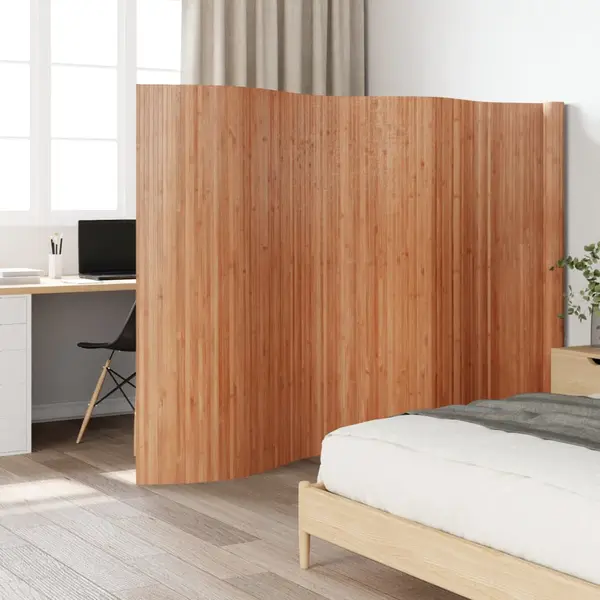 Gossi paravan de camera ,natural, 165x600 cm, bambus