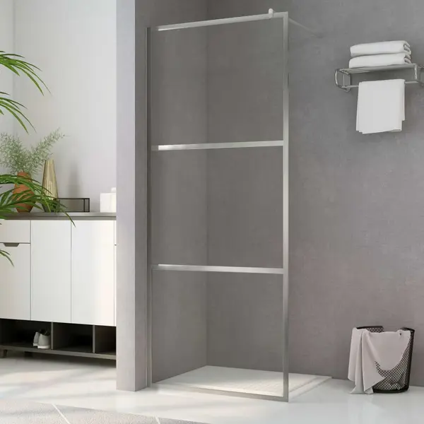 Gossi paravan de dus walk-in, 100 x 195 cm, sticla esg transparenta
