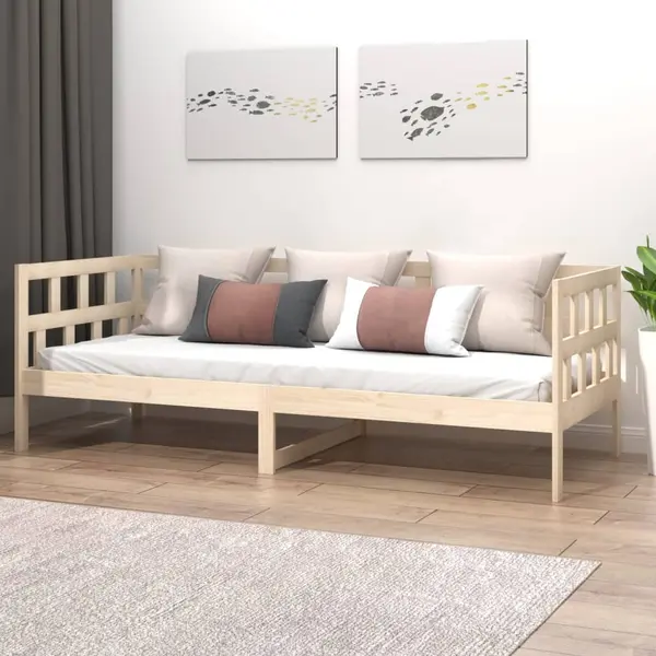 Gossi pat de zi, 80x200 cm, lemn masiv de pin
