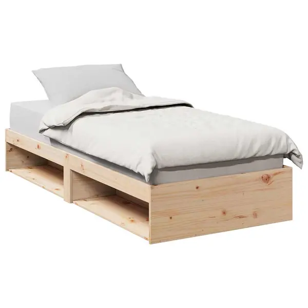 Gossi pat de zi fara saltea 75x190 cm din lemn masiv de pin