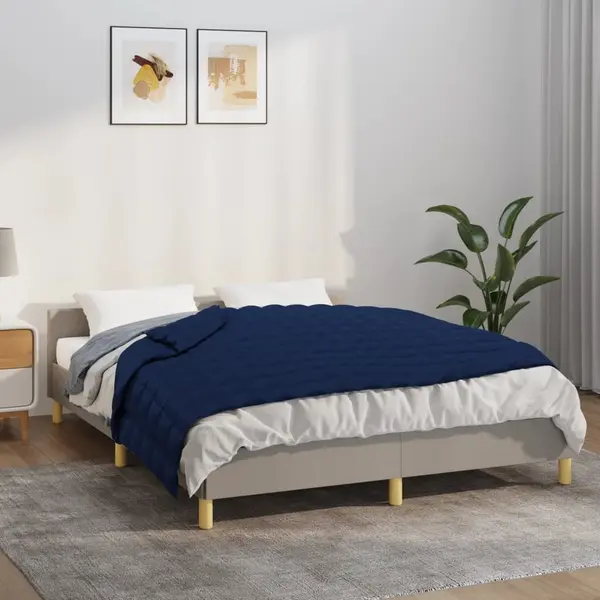 Gossi patura anti-stres, albastru, 135x200 cm, 10 kg, textil