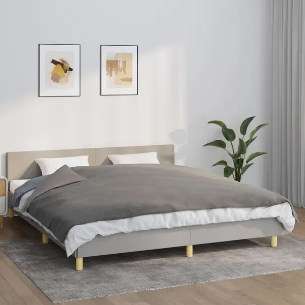 Gossi patura grea cu husa, gri, 155x220 cm, 7 kg, textil